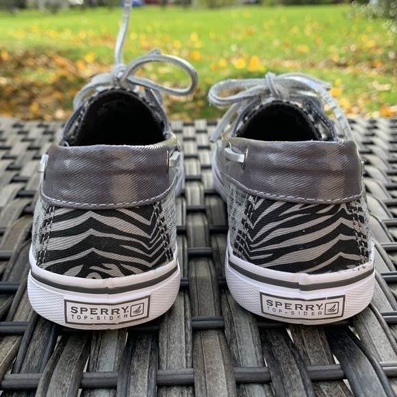 SPERRY TOP-SIDER Bahama Boat Shoe - Grey Multi Animal - Picture 5 of 15
